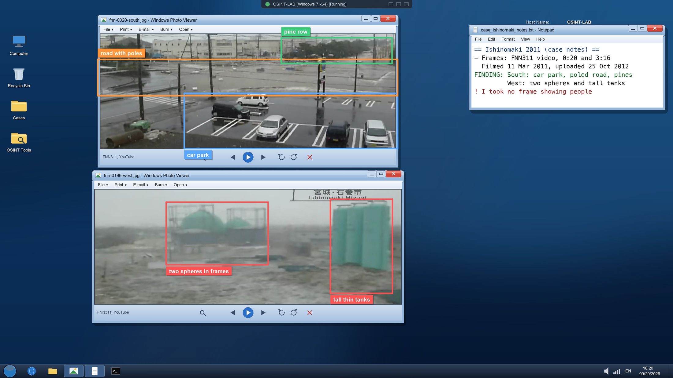 Work screen 1